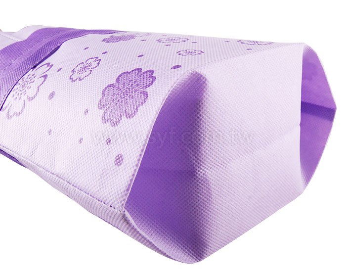 單色印刷束口袋-不織布材質加提袋束口包-可加LOGO客製化印刷-518-4