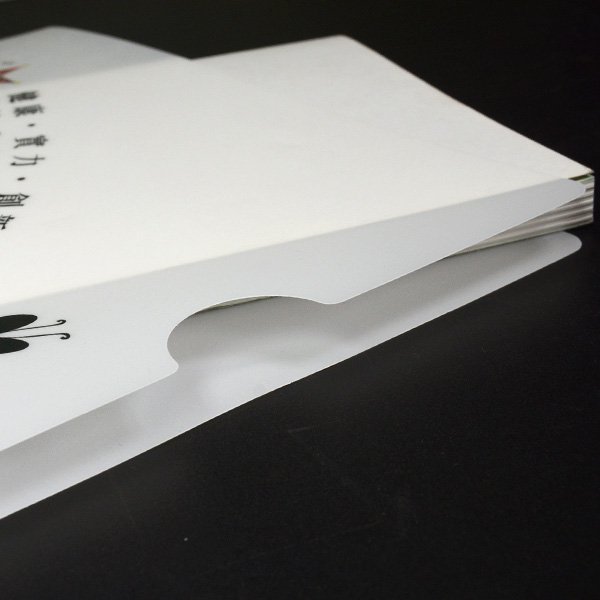 A4單層L夾彩色印刷全白墨-PP材質L型資料夾