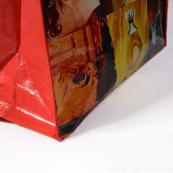 彩色編織袋印刷-亮膜立體袋