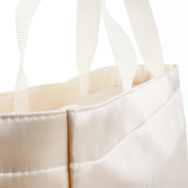 單色緞面合成布袋印刷-立體袋