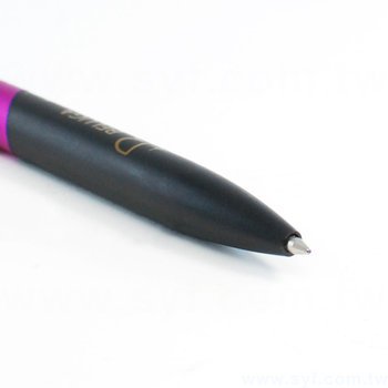廣告筆-消光霧面黑色筆管禮品-單色原子筆-採購客製印刷贈品筆_9