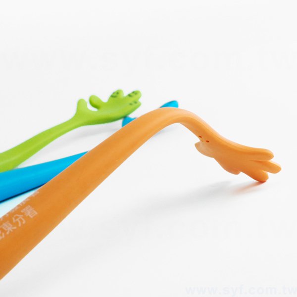 造型廣告筆-手指彎曲筆管環保禮品-單色原子筆-三款筆桿可選-採購批發製作贈品筆_5