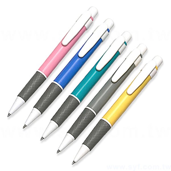 廣告筆-防滑胖胖筆管禮品-單色原子筆-五款筆桿可選-採購訂製贈品筆