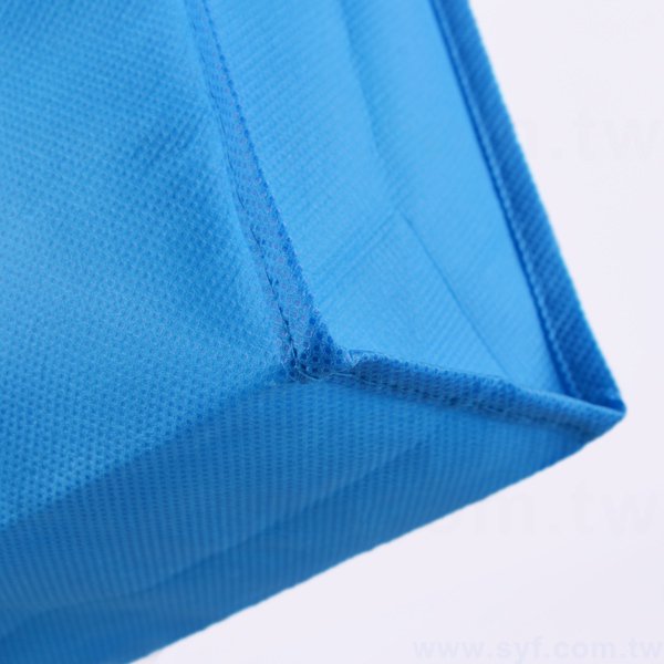 不織布袋-彩色熱轉印-立體購物袋-環保不織布材質-工廠客製化環保袋