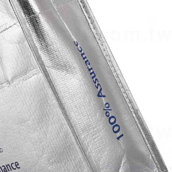雷射膜立體不織布袋-單色網版印刷-環保不織布材質-526-4