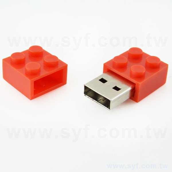 造型隨身碟-無毒塑膠USB-積木隨身碟-客製隨身碟容量-採購訂製印刷推薦禮品_2