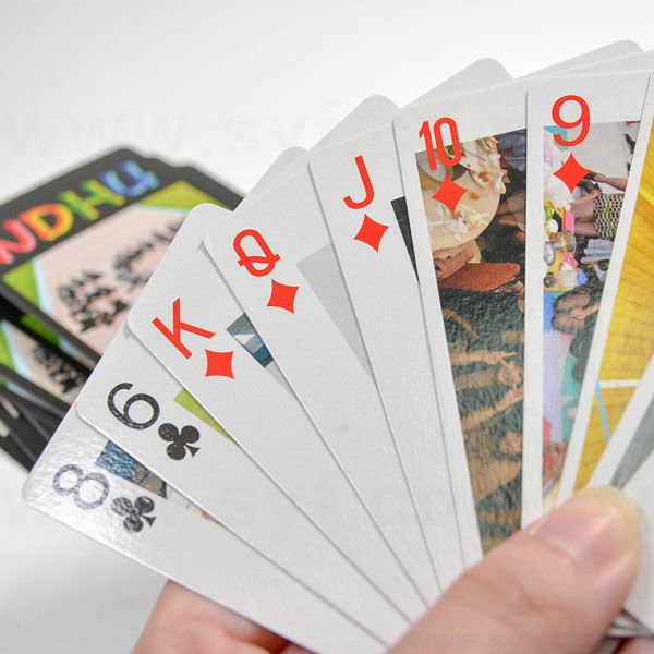 寫真撲克牌PP塑膠盒客製化撲克牌-彩色印刷-少量製作創意撲克牌