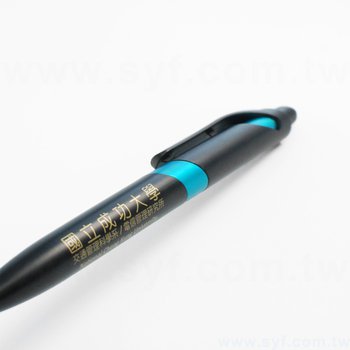 廣告筆-消光霧面黑色筆管禮品-單色原子筆-採購客製印刷贈品筆_7