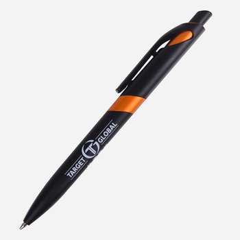 廣告筆-消光霧面黑色筆管禮品-單色原子筆-採購客製印刷贈品筆_13