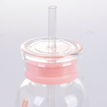 韓版環保玻璃旋轉吸管杯-可客製印刷LOGO_3