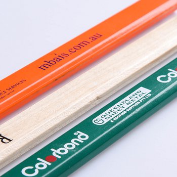 原木環保鉛筆-扁筆兩切印刷廣告筆-採購批發製作贈品筆_8