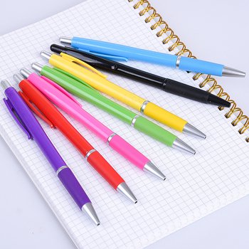 廣告筆-按壓式塑膠筆管禮品-客製化印刷贈品筆_4
