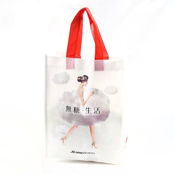 不織布手提袋-厚度80G尺寸W23xH29xD10.5-雙面熱轉印印刷客製化環保袋_1