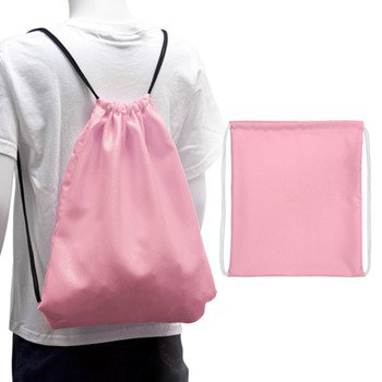 斜紋布後背包-中 150D/可選色-單面單色束口背包_3