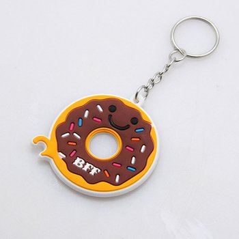 PVC鑰匙圈-甜甜圈造型_1