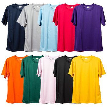 排汗T恤-吸濕排汗衣服/可選色及尺寸-單色單面印刷_10