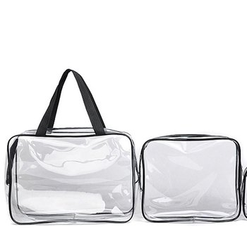 透明防水盥洗包-PVC化妝包 _0