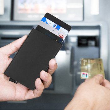 RFID防盜卡片夾-自動彈出金屬卡套_4