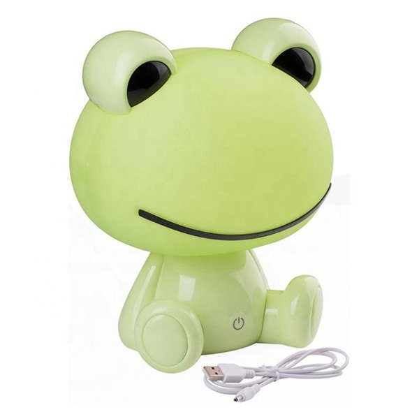 青蛙造型USB供電LED夜燈 _3