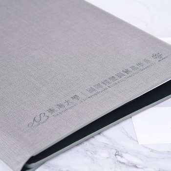 16K簡約時尚工商日誌-三折式金屬扣活頁筆記本-可訂製內頁及客製化加印LOGO_5