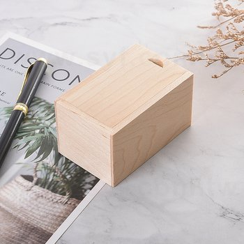 楓木質感推拉式木盒-隨身碟包裝盒-可雷射雕刻企業LOGO_3