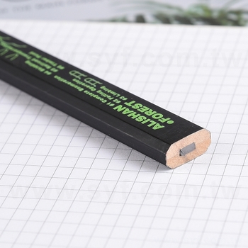 原木環保鉛筆-扁筆兩切印刷廣告筆-採購批發製作贈品筆_13