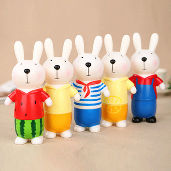 小兔子造型撲滿-塑料存錢筒-可印刷LOGO_0