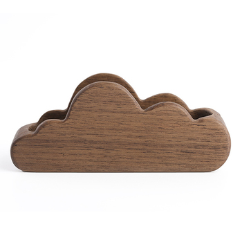 創意木製名片盒-雲朵款名片座_1