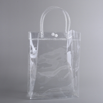 PVC透明手提袋-W20*H26*D8cm_0