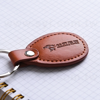 皮革鑰匙圈禮贈品-可客製化印刷logo_3