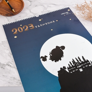 4K直式月曆-單面彩色印刷-客製化掛曆印刷_4