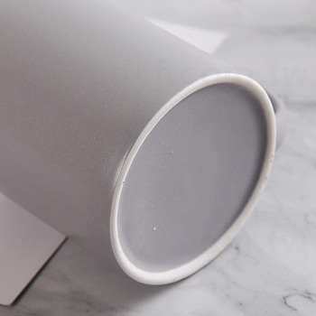 簡約白瓷霧面灰色馬克杯-可客製印刷_3
