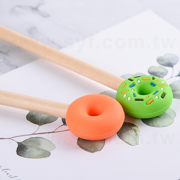 甜甜圈造型鉛筆-客製化廣告筆-可印_0