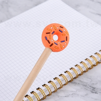 甜甜圈造型鉛筆-客製化廣告筆-可印刷圖案logo_1