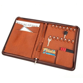 A4交屋包-鑰匙扣公文包-可客製化皮革顏色及LOGO_0
