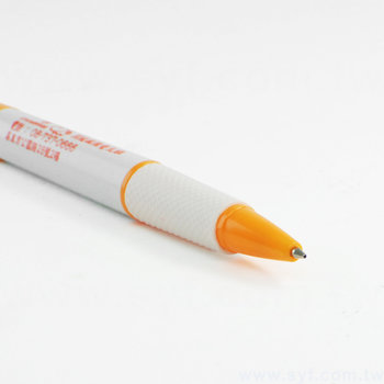 52AA-0010-廣告筆-胖胖筆管環保禮品-單色原子筆-工廠客製化印刷贈品筆