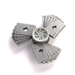 撲克牌造型鋁合金指尖陀螺