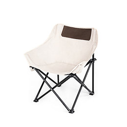 折疊露營椅-戶外家用休閒月亮椅-可印LOGO