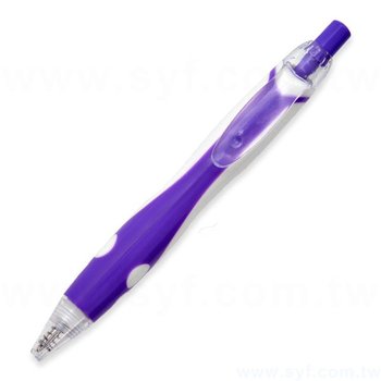 52AA-0012-廣告筆-胖胖筆管環保禮品-單色原子筆-二款筆桿可選-工廠客製化印刷贈品筆