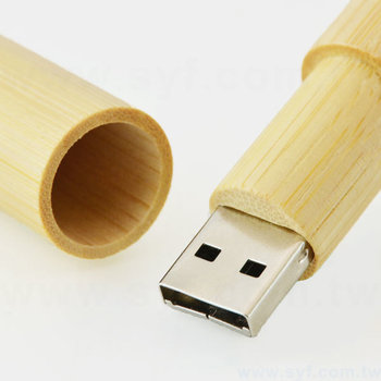 57EA-0002-環保隨身碟-原木禮贈品USB-帽蓋木質隨身碟-客製隨身碟容量-採購訂製印刷推薦禮品