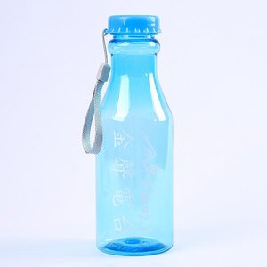 汽水瓶500cc環保杯-旋蓋式亮面環保水壺附提繩-可客製化印刷企業LOGO或宣傳標語