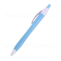 廣告筆-按壓式環保筆管贈品筆-單色原子筆-採購客製印刷廣告筆