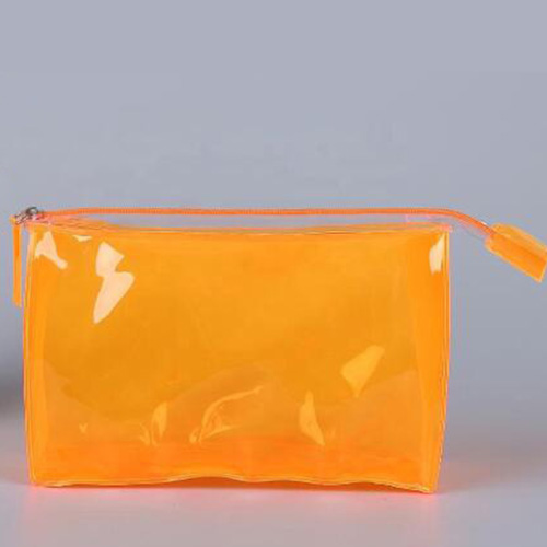 再生防水透明PVC化妝包-1