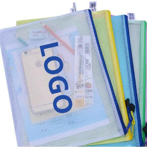 PVC網格透明文件袋-A4-1