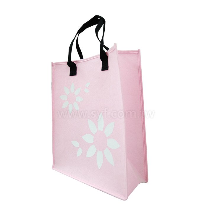 毛氈布購物袋-單色網版印刷-環保購物袋_2