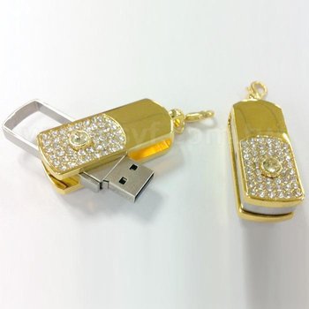 隨身碟-珠寶USB禮贈品-水鑽金屬隨身碟-客製隨身碟容量-採購訂製推薦股東會贈品_1