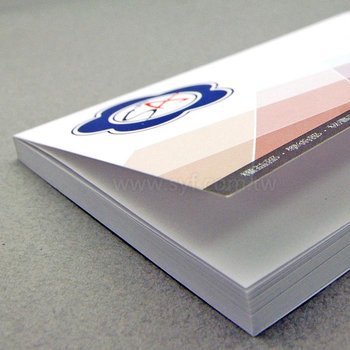 方型便條紙-封面彩色印刷-50張內頁無印刷便條紙_2
