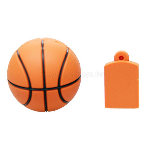 隨身碟-造型USB禮贈品-籃球造型PVC隨身碟-客製隨身碟容量-採購訂製印刷推薦禮品_1