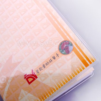個性創意筆記本-50K透明PVC皮彩色封面印刷精裝記事本-可訂製內頁及客製化加印LOGO_3