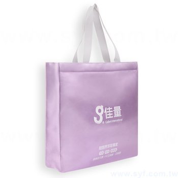 緞面袋-W35*H33*D8-單色三面-可加LOGO客製化印刷_5